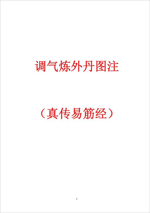 调气炼外丹图注（真传易筋经）135页.pdf