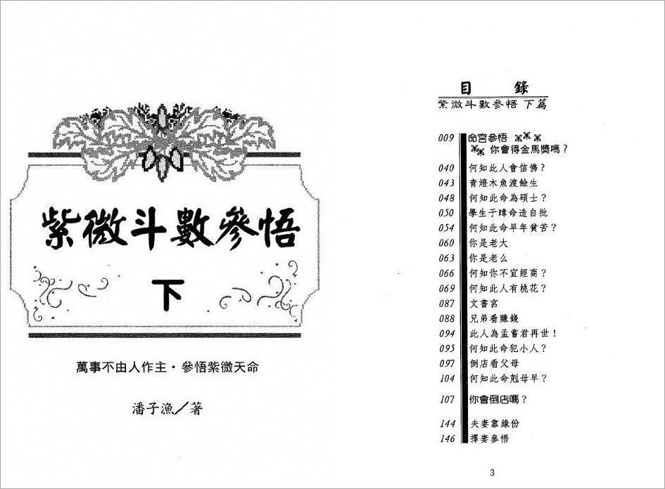 潘子渔-紫微斗数参悟下册（271页）.pdf