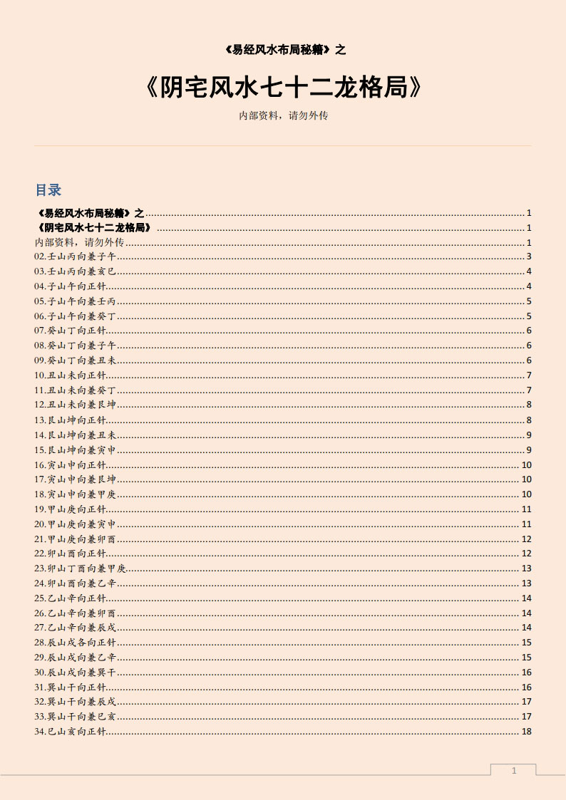 易经风水布局秘笈之《阴宅风水七十二龙格局》.pdf