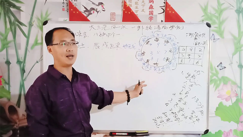 陈炳森 三元地理头中尾理气风水课程（完结）视频60集+文字资料